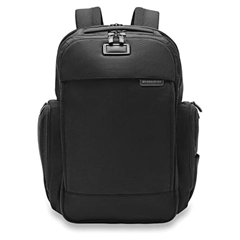 Briggs & Riley Baseline Traveller Backpack, Black Cover