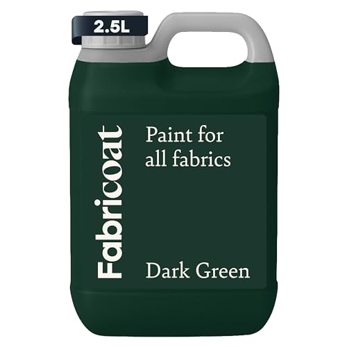 Image of Fabricoat Fabric Paint & Upholstery Dye, Green, Flexible Finish