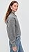 Madewell Women's Snap Front Bomber Jacket, Hthr Charcoal, M