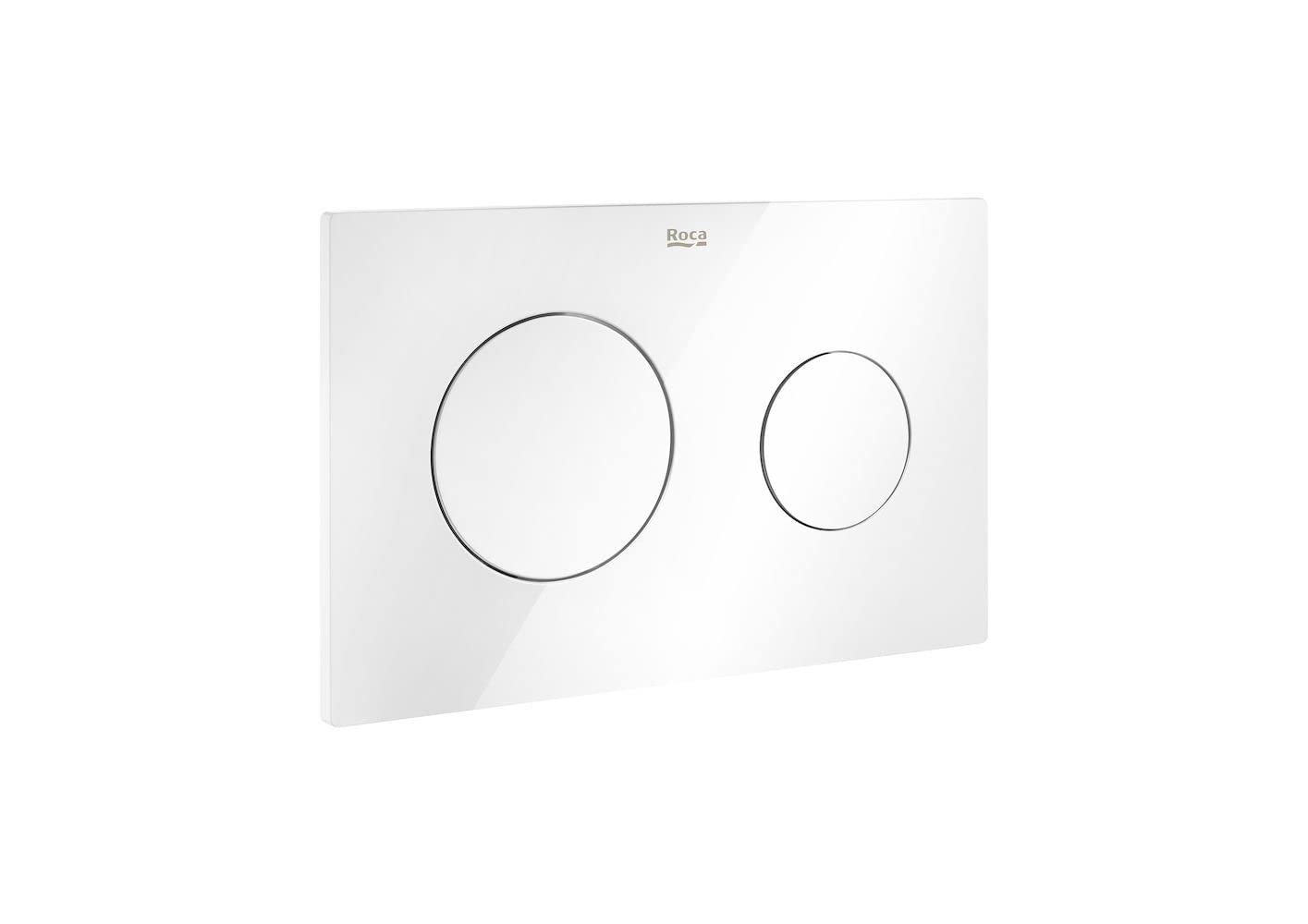 ROCA A890189000 PL10 ONE DUAL Pulsador Blanco Posterior a 2021