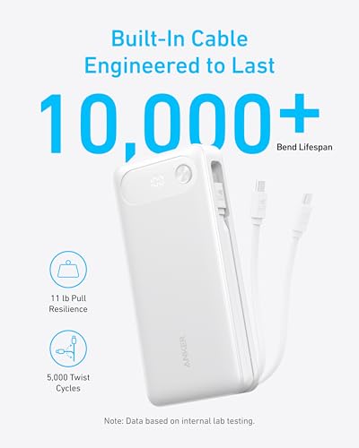 Cargador portátil Anker Power Bank 10000mAh USB-C miniatura 5