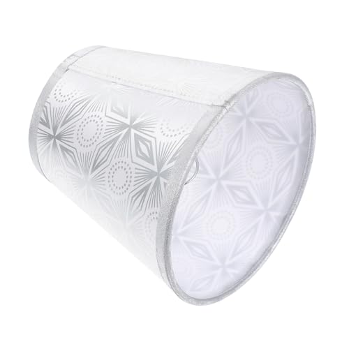 Abaodam 布製ランプシェード 簡単取付け耐久壁 天井ライトカバー 柔らかな光で目を保護 おしゃれなシンプルデザイン 家用照明アクセサリー