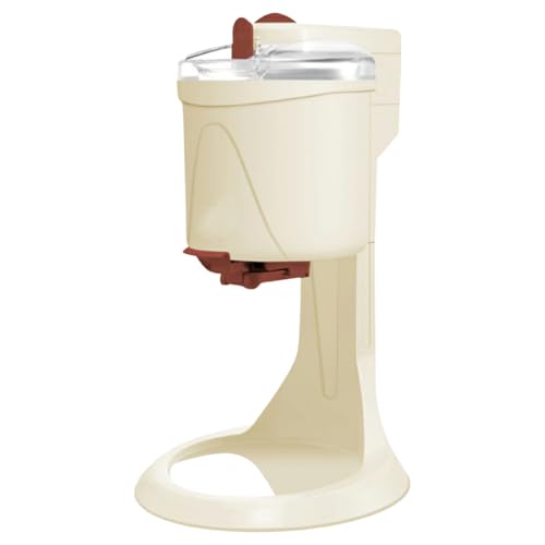 XygZythror Mini MáQuina AutomáTica para Hacer Helados De Frutas, Fã¡Cil De Limpiar con Compresor Incorporado Fã¡Cil De Usar Solo Haga 10 Minutos