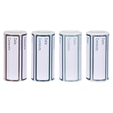 KICHOUSE 500 étiquettes autocollantes rectangulaires amovibles pour dates de péremption des aliments - Résistantes à l'eau et à l'huile - Pour congélateur, réfrigérateur et autres