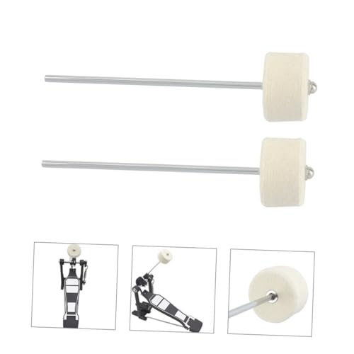 Repuestos para pedal individual de bombo Hemoton 2 piezas miniatura 3