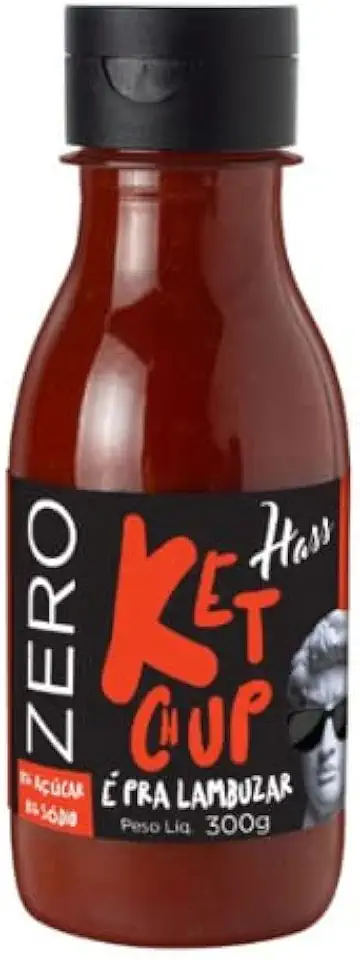 Ketchup Zero 300g - Hass