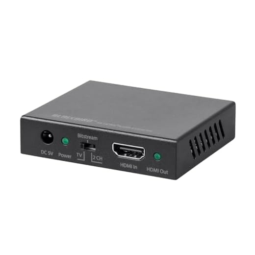 Monoprice Blackbird 4K HDMI Audio Extractor - 18Gbps, HDCP 2.2, 4K 60Hz, YCbCr 4:4:4, Supports Stereo Analog and Multichannel Digital Optical S/PDIF Audio, PS4/5 Xbox Apple TV Fire Stick Roku