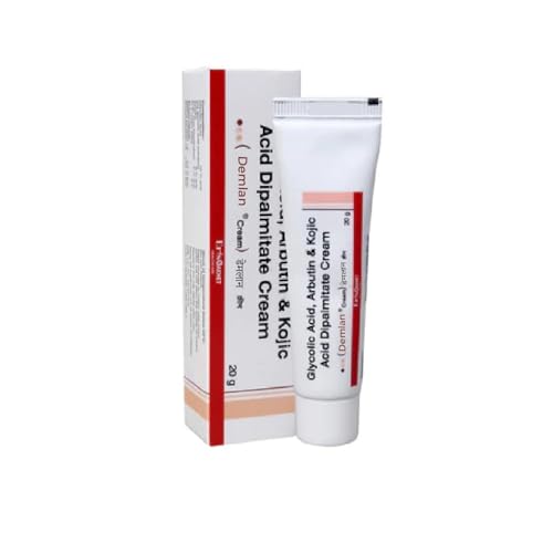 Image of Cream with Glycolic Acid, Arbutin, Kojic Acid for Hyperpigmentation, 20g