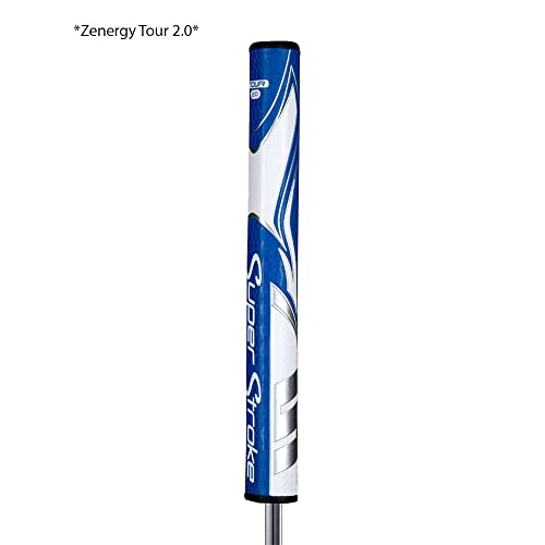 image for SuperStroke Zenergy Tour 2.0 Golf Putter Grip with No Taper Enhanced S