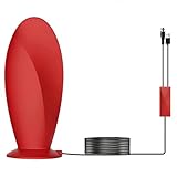 Antena de TV interior, cable de antena de 18 pies