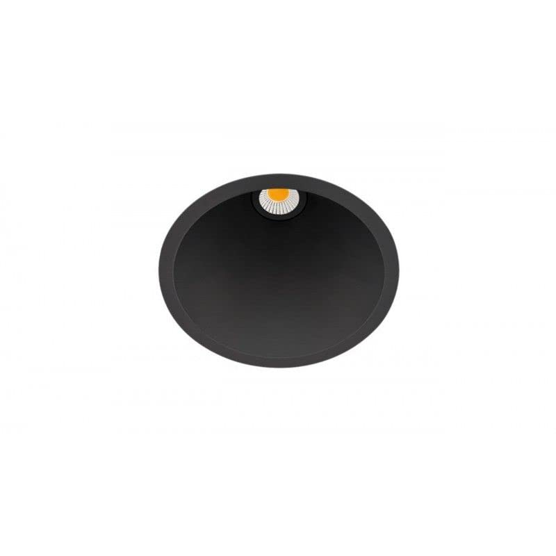 Evita deslumbramientos con el foco empotrable SWAP L 7W 4000K negro de Arkoslight