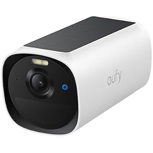 eufy Security eufyCam E40 Zusatzkamera, kabellose 2K Solarkamera für außen, mit integriertem Solarpanel, MaxColor-Nachtsicht, KI-Gesichtserkennung, erweiterbarer Speicher, ohne monatliche AB