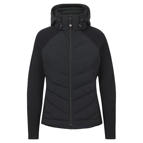 Image of Kerrits Women's EquiTech Quilted Equestrian Jacket - Warm, Flexible, Hooded Horse Riding Jacket with Thermoreflective Liner