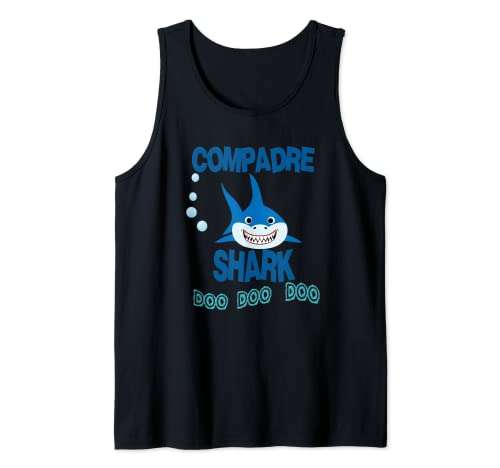 Compadre Shark Gift - Camisa de Regalo compadre en espanol Tank Top