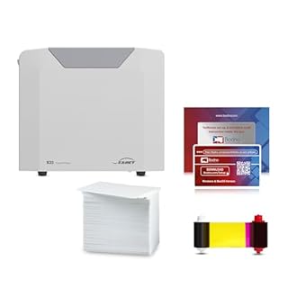 Bodno Seaory S25 Single Sided ID Card Printer & Complete Supplies Package ID Software - Bronze Edition