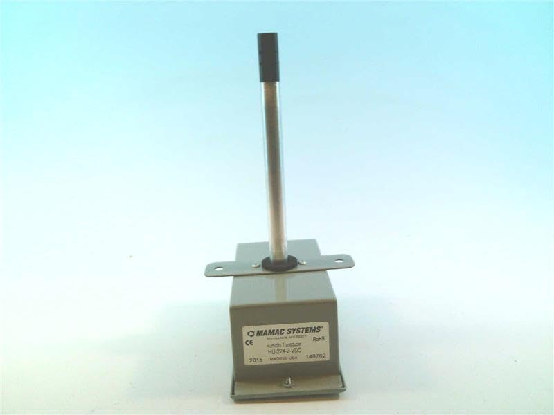 MAMAC SYSTEMS HU-224-2-VDC (Field Selectable), +/- 2% RH Accuracy, Duct Mount Humidity TRANSDUCER, with 0-5 VDC OR 0-10 VDC Output