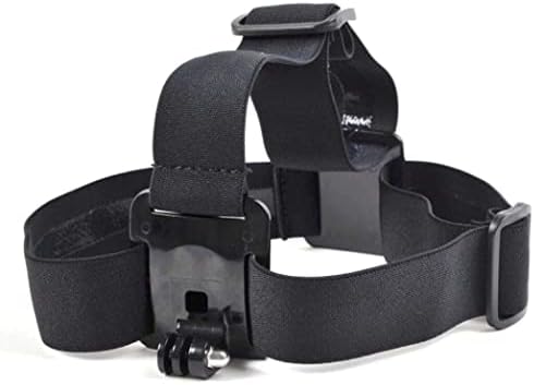 eWINNER Action Camera Head Mount Strap Wearing Head Belt Compatible with Gopro Hero 11 10 9 8 7 6 5/AKASO/Dragon Touch/APEMAN/Campark/Apexcam/Surfola/WOLFANG DJI Osmo Action Camera