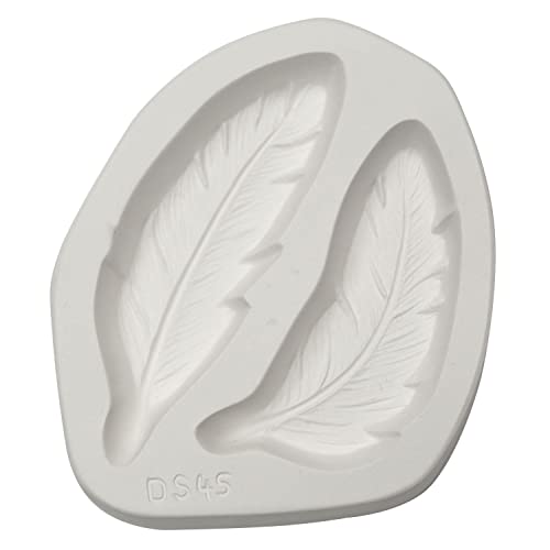 Moule à plumes en silicone pour résine époxy plâtre et bougie artisanale DIY