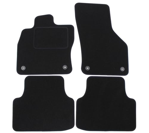 Tapis de sol en velours pour Octavia 5E J&J AUTOMOTIVE