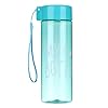 Drinkbeker Openlucht Transparante Zomer Grote Capaciteit Plastic Koffie Sap Cup 500ML (blauw)