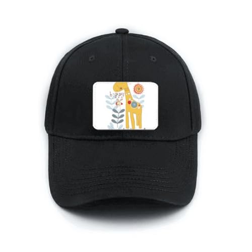 Casquette de baseball noire look urbain pour sorties estivales