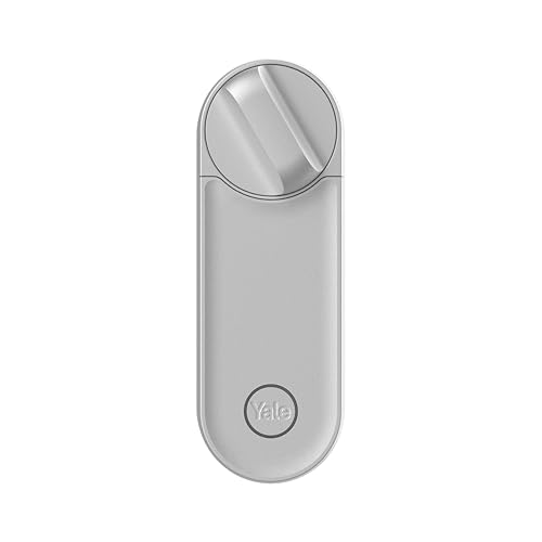 Yale Linus Smart Lock L2 - Plata - 05/103210/SI - Acceso sin llave - Instalación DIY - Bloqueo/Desbloqueo remoto - Teclas virtuales - Alertas en tiempo real - Aplicación Yale Home