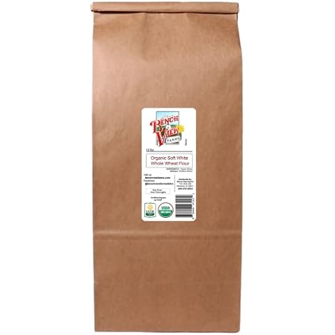 Organic Soft White Whole Wheat Flour - 10lbs Cover