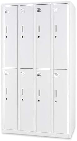 初売りセール ロッカー スチールロッカー ホワイト ブラック 鍵付き ダイヤルロック 幅80cm おしゃれ 4人用 オフィスロッカー 業務用ロッカー 業務用 ロッカールーム 更衣室 事務所 投函口 配線 充電 奥行41 高さ112 4 Ssc 0811k4 Whbk ロングセラー Ugs Ed Ao