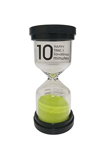 Mini Ampulheta Verde 10 Minutos