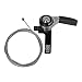 Sturmey Archer Thumb Shifter for Shimano Nexus 3-Speed, Right Hand, Black/Silver