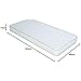 Dormio Ergonomic Sport Eliocel-matras, aanpasbaar, geschikt voor nestbed, mijtdicht, vervormingsbestendig, afmetingen 80 x 200 cm, hoogte 14 cm Dormio Ergonomic Sport Eliocel-matras, aanpasbaar, geschikt voor nestbed, mijtdicht, vervormingsbestendig, afmetingen 80 x 200 cm, hoogte 14 cm