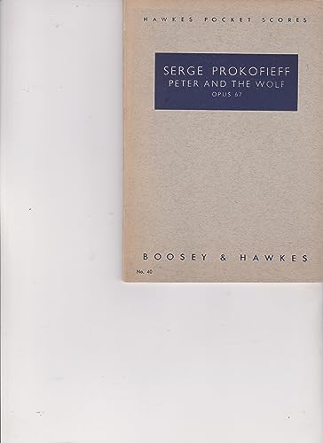 Sergei Prokofiev - Peter and the Wolf, Op. 67: Study Score | Orchestra Sheet Music and Advanced Full Score for Analysis Study | Classical Educational Music Book for Students Teachers Classroom