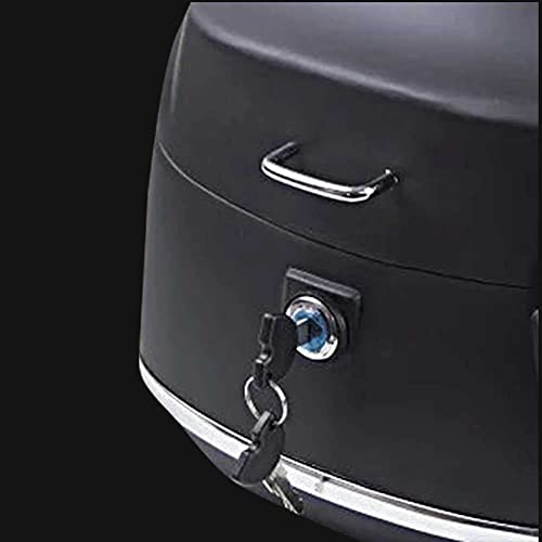 Boîte de queue de moto étanche et sécurisée pour rangement de casque