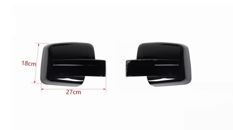 Couverture rétroviseur Dodge Nitro 2008 2009 2010 protection coque chrome - 5