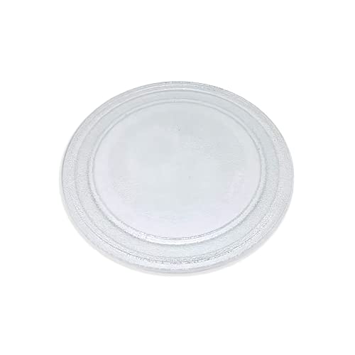 Recambio de Plato Giratorio Universal para Microondas Compatible con Teka, Balay, LG | Diámetro Exterior Ø 245mm y Diámetro Interior Ø 180mm | Vidrio resistente