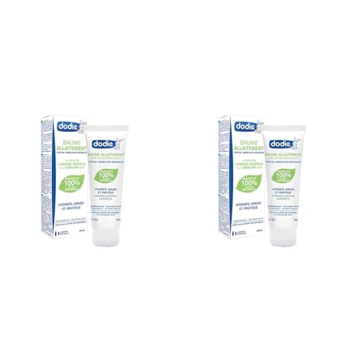 Dodie - Soin mamelons avec lanoline Végétale - 40ml (Lot de 2)