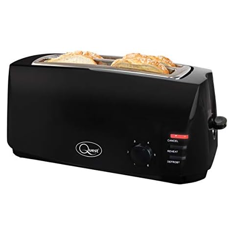 Quest 4 Slice Toaster with Extra Wide Slots Cover