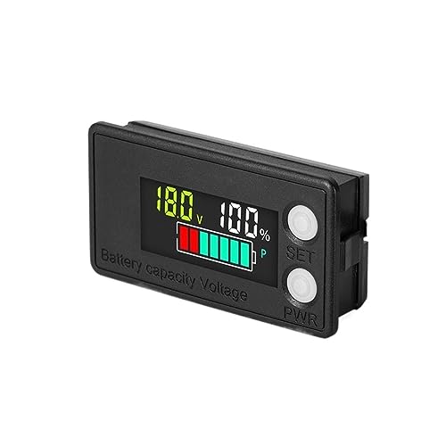Mètre de puissance DELURA 8V-100V avec écran couleur étanche pour une surveillance haute précision