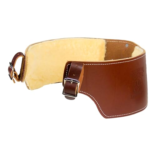 Occidental Leather 5005 LG Belt Liner with Sheepskin,Multicolor,Large