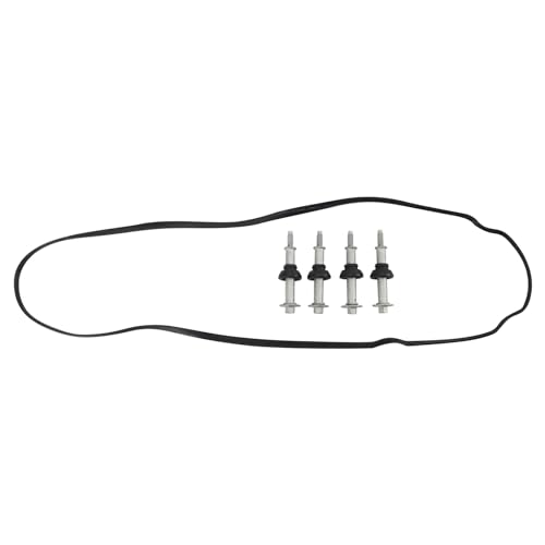 Image of TRQ Left Valve Cover Compatible with Cadillac Chevrolet GMC Hummer Isuzu Pontiac Saab