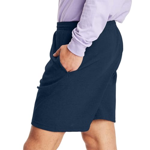 GOFULY Pajamas For Men Casual Summer Lounge Pj Shorts Elastic Waist Drawstring Short Baggy Solid Pajama Pants With Pocket2