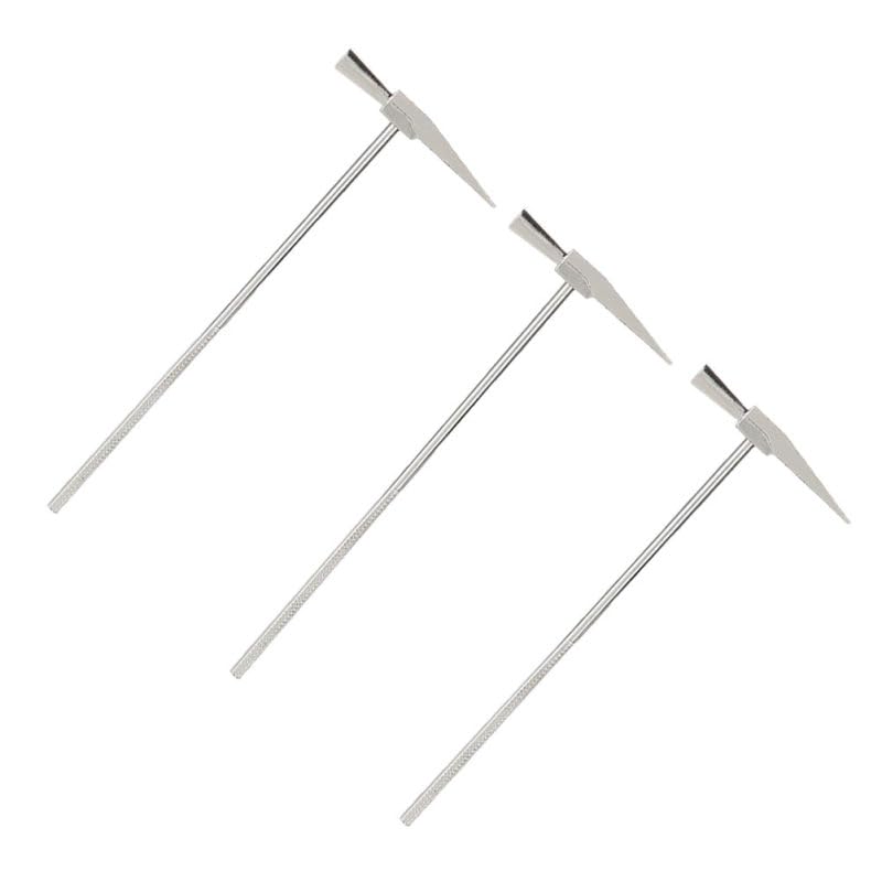 DHwebWLP3 Pcs Mini Tools Claw Tuning Hammer Metal Tuner Kalimba Long Handle Thumb Piano Hammers