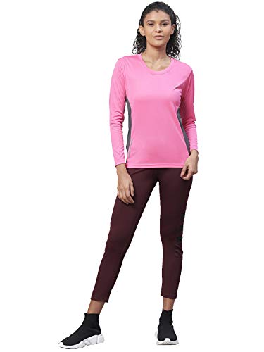 Image of CHKOKKO Tshirt for Woman Regular Fit Gym Workout Lightweight T Shirt for Women Breathable Round Crew Neck T Shirts for Sports Like Training, Running