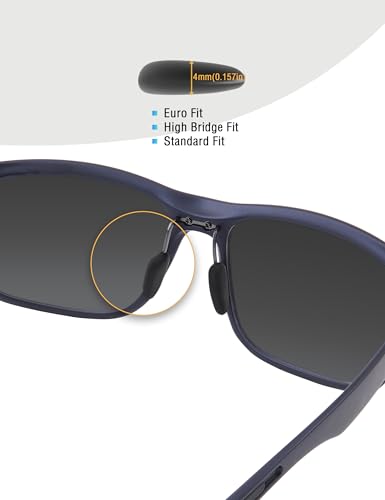 Bowyer Replacement Nose Pads Compatible with Maui Jim Big Wave MJ440 / Red Sands MJ432 / Bamboo Forest MJ415 Sunglass- Black2