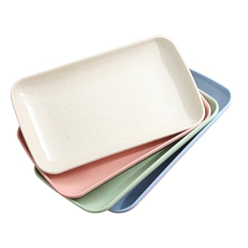 Set 4 platos rectangulares para sushi Zerodeko miniatura 7