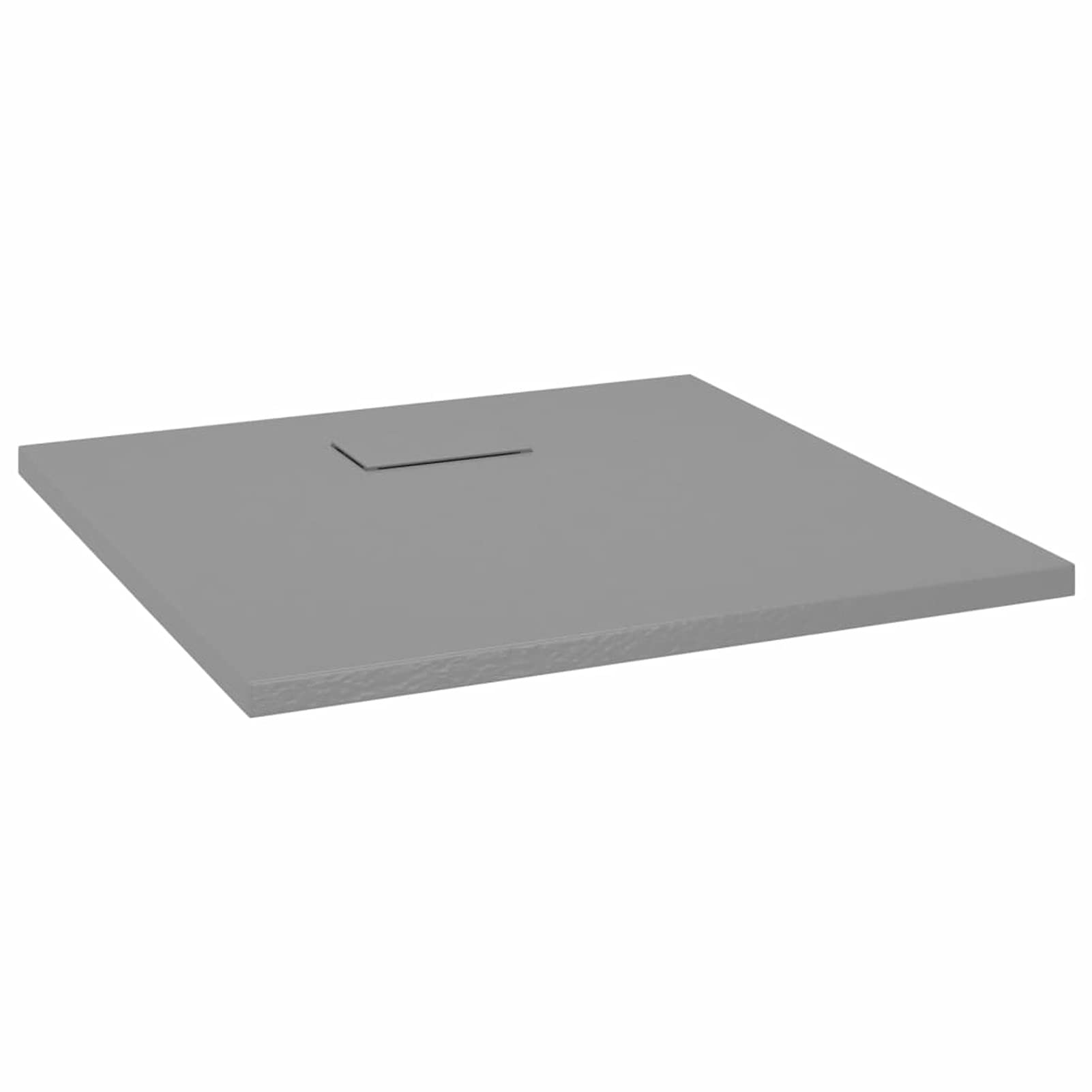 Plato de Ducha SMC Gris 90x90 cm Plato Ducha Resina Muebles BañO Plato Duchas