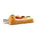 USB 2.0 Flash Drive 8GB Pizza Slice Thumb Drive Cute Food High Speed Novelty USB Storage