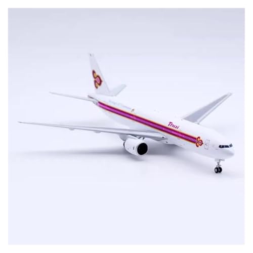 Aviones de metal fundido a presión escala 1:200 de Thai B777-200 acabado prémium 3