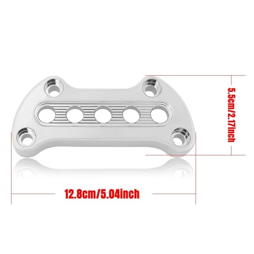 Guidon de moto support de serrage rehausseur pour Dyna 883 1200 FXDF