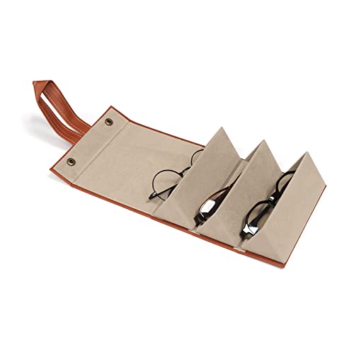 Étui lunettes de soleil pliant multi-place pour éviter les rayures - 5